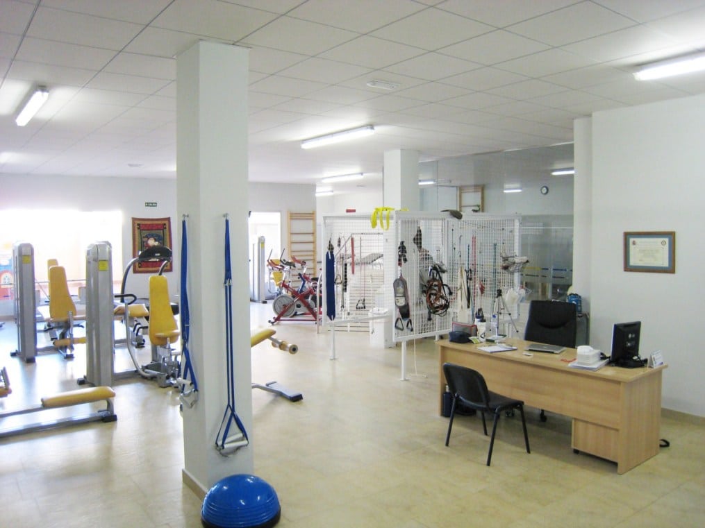 Sala de Fitness en Clínica Clern